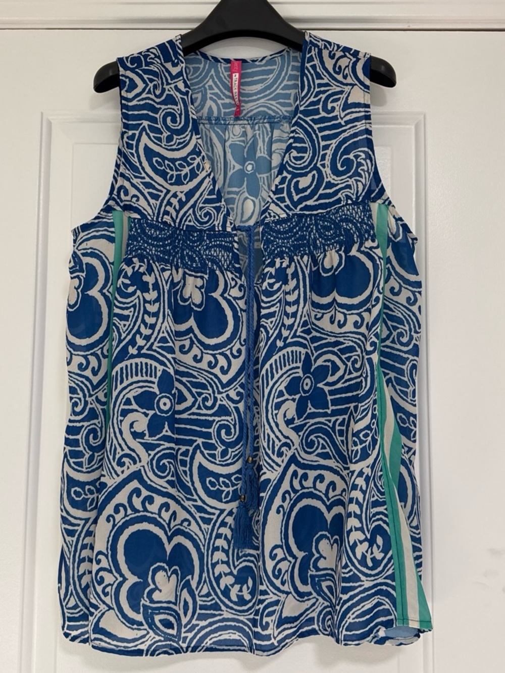 Plenty by Tracy Reese Sleeveless Paisley Blouse